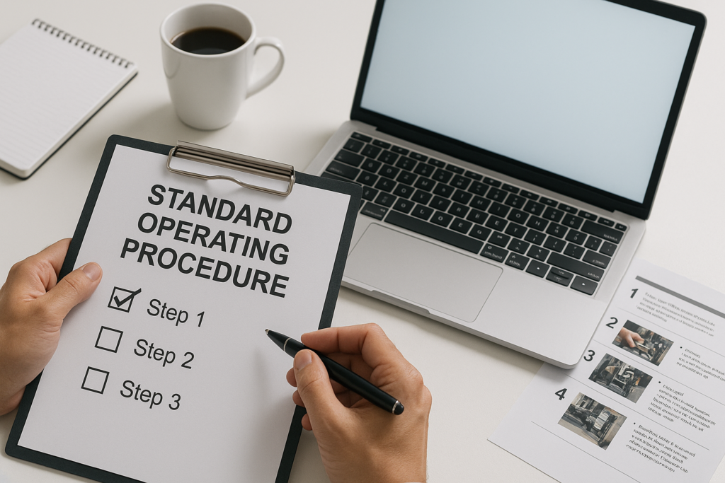 Create SOP with Quick SOP background