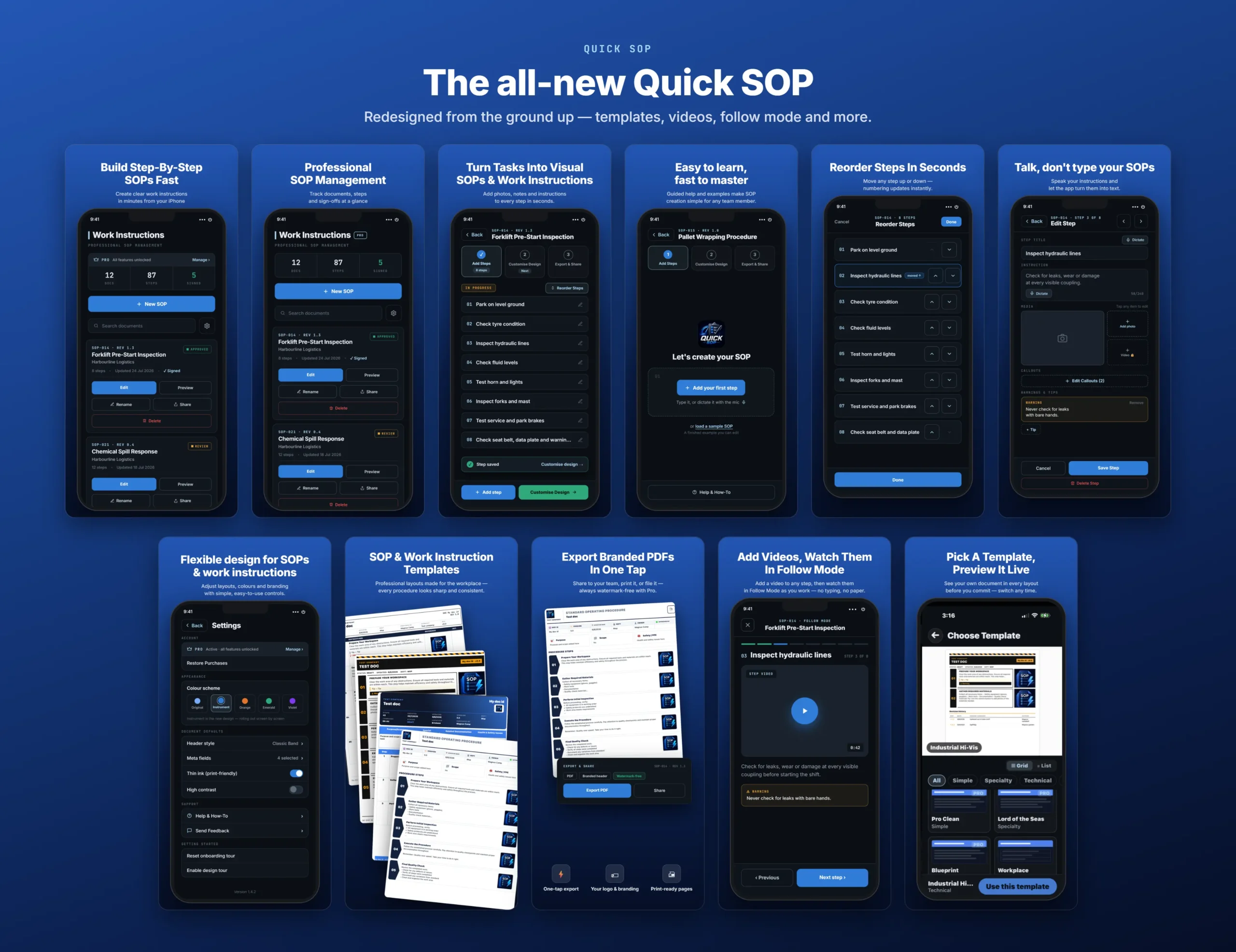 SOP app